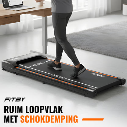 Loopband met hellingshoek