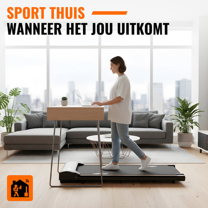 Loopband met hellingshoek