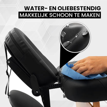 Massagetafel met Hout