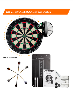 Dartbord Set