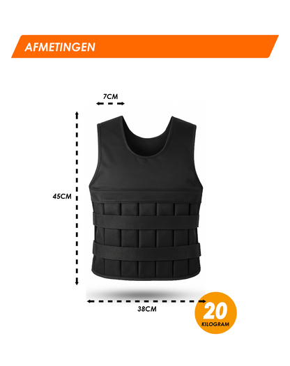 Gewichtsvest 20KG